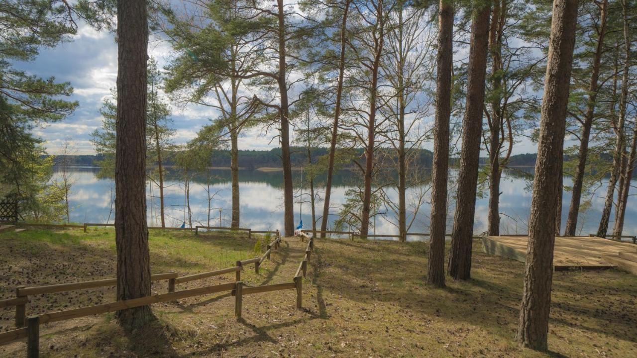 Sloneczny Domek Borsk Nr 2 I 15 - Nad Samym Jeziorem W Pierwszej Linii Exteriér fotografie
