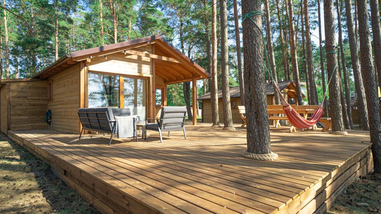 Sloneczny Domek Borsk Nr 2 I 15 - Nad Samym Jeziorem W Pierwszej Linii Exteriér fotografie